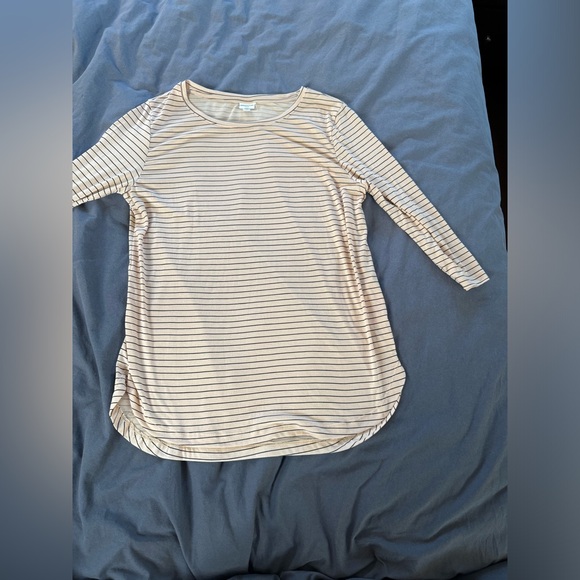 🟢JACQUELINE de YONG medium striped 3/4 sleeved blouse.🟢 - Picture 6 of 8